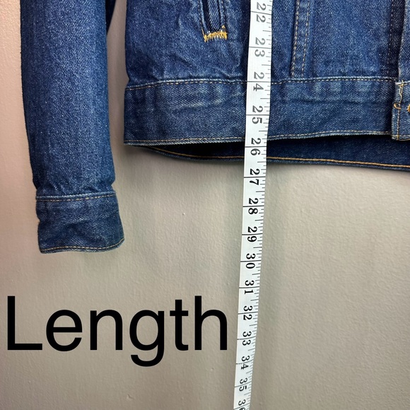 Levi Strauss & Co. Vintage Denim Trucker Jacket Sz 42 - Picture 5 of 12